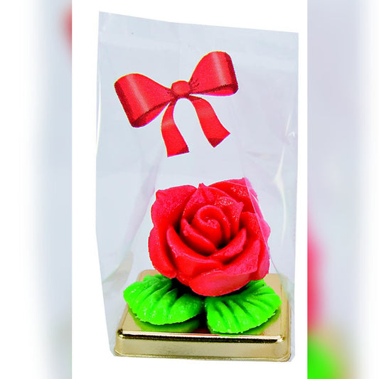 Baccararose auf Blatt 23g